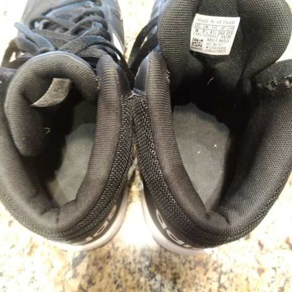 Adidas Shoes Men Originals Hoops 2.0 MID Black White Basketball BB7207 Size 8 - Picture 10 of 12